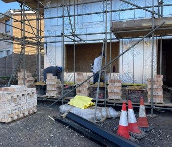 new build home by house builders A-Spencer Construction