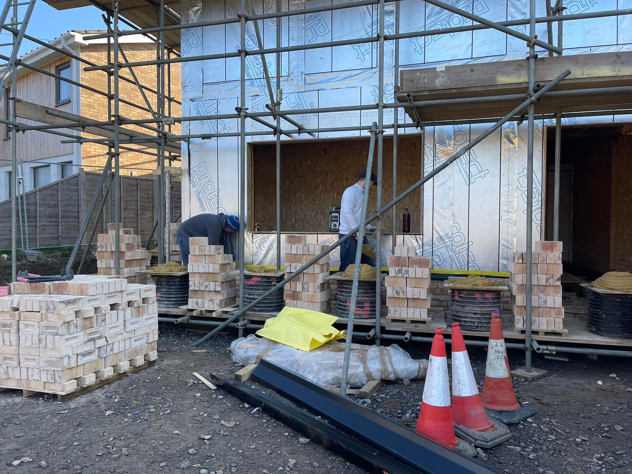 new build home by house builders A-Spencer Construction