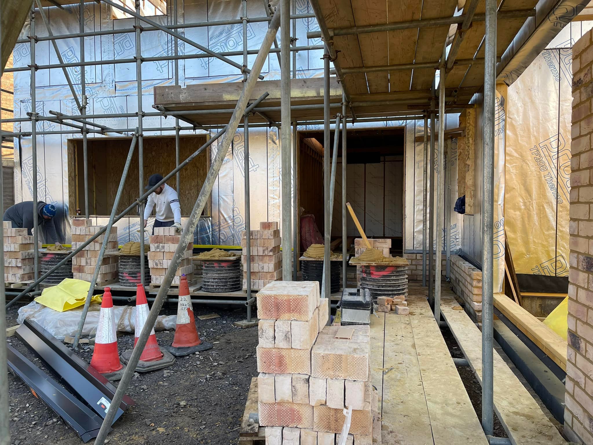 new build home by house builders A-Spencer Construction