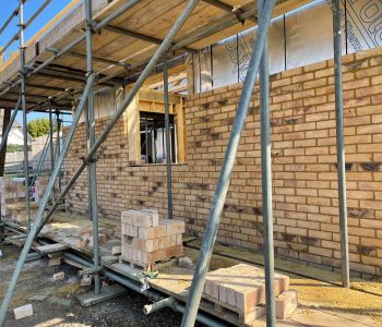 new build home by house builders A-Spencer Construction