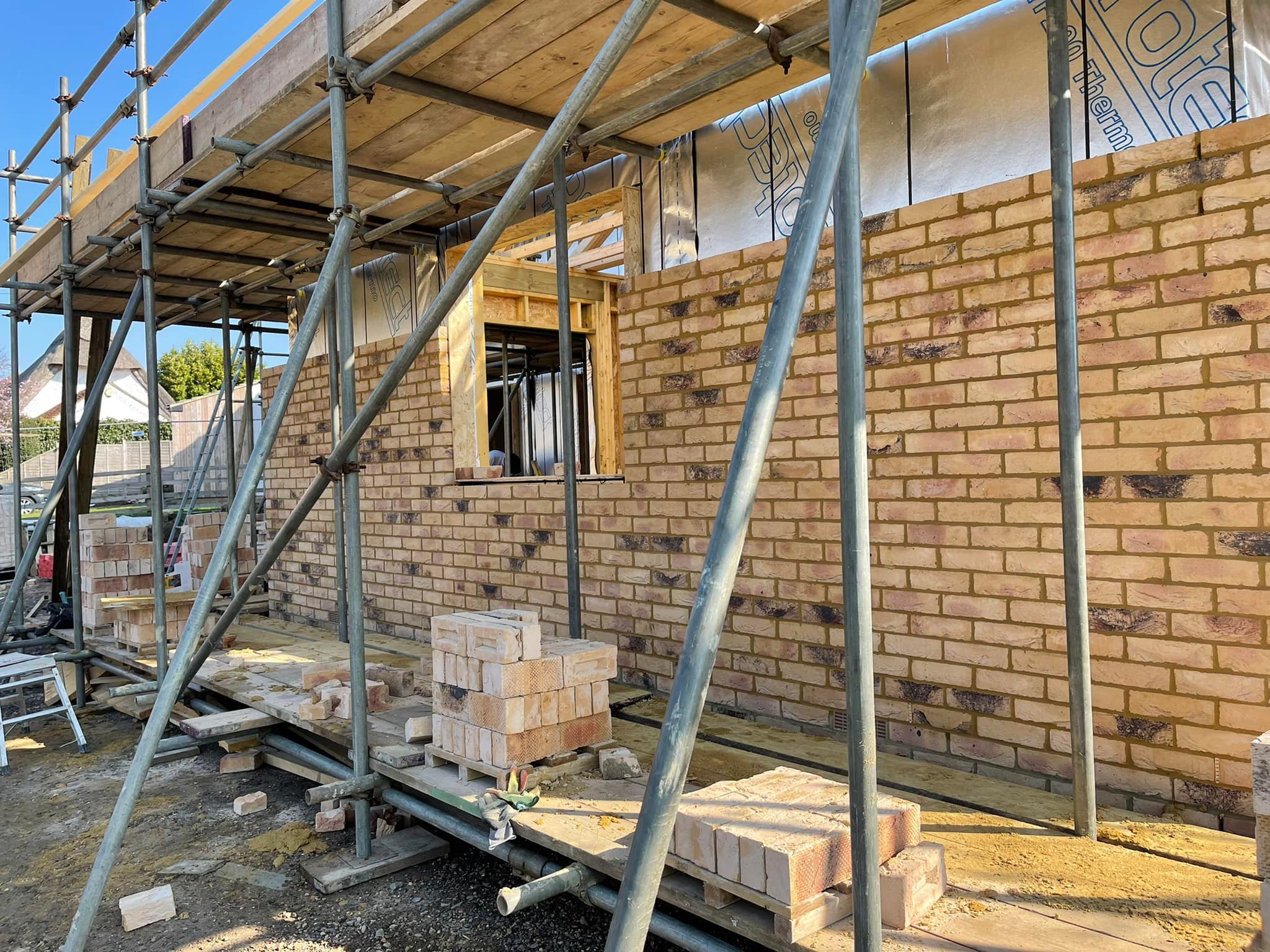 new build home by house builders A-Spencer Construction