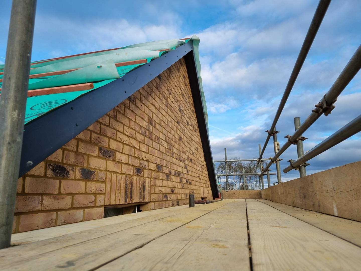 new build home by house builders A-Spencer Construction