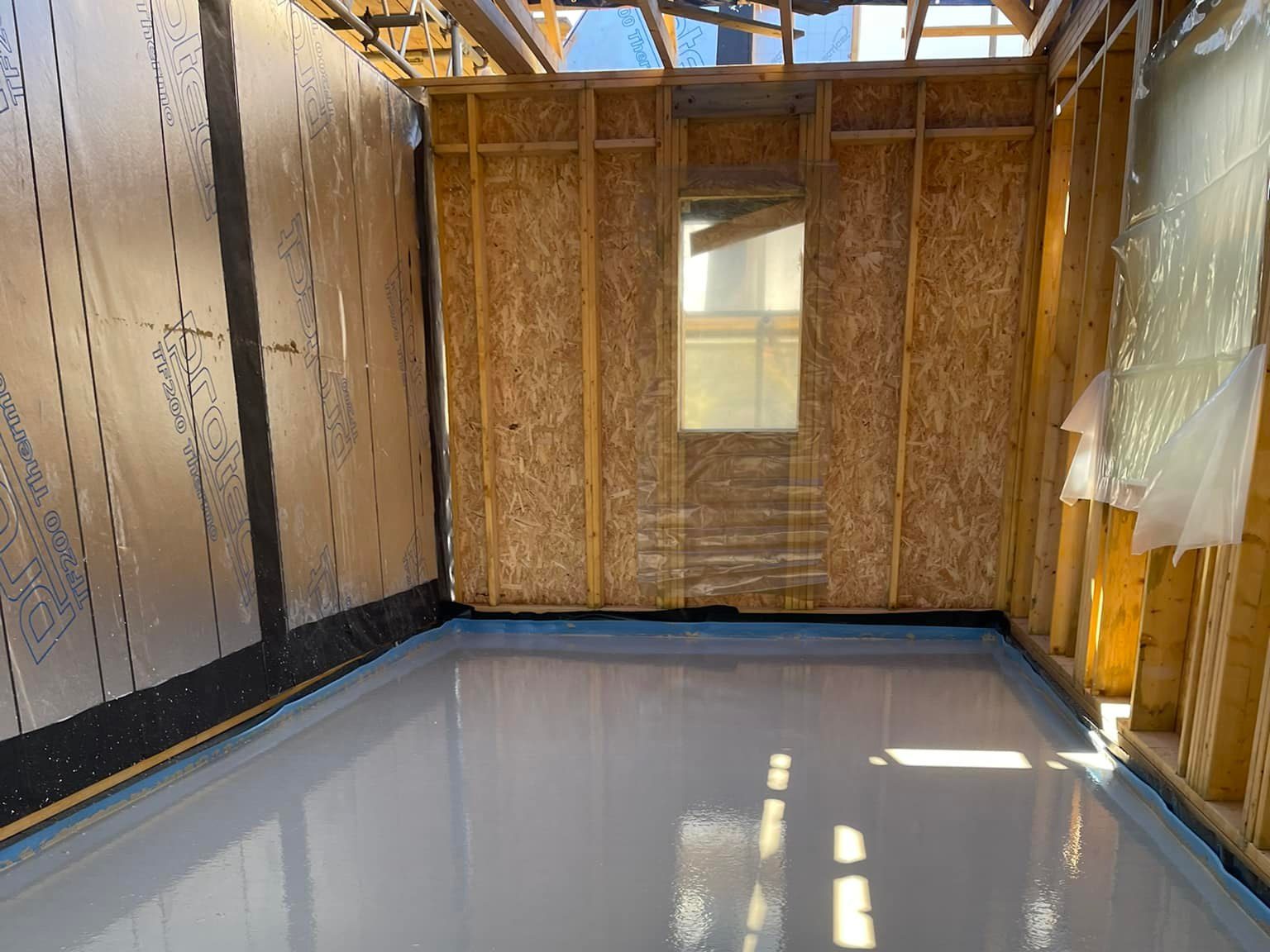 new build home by house builders A-Spencer Construction