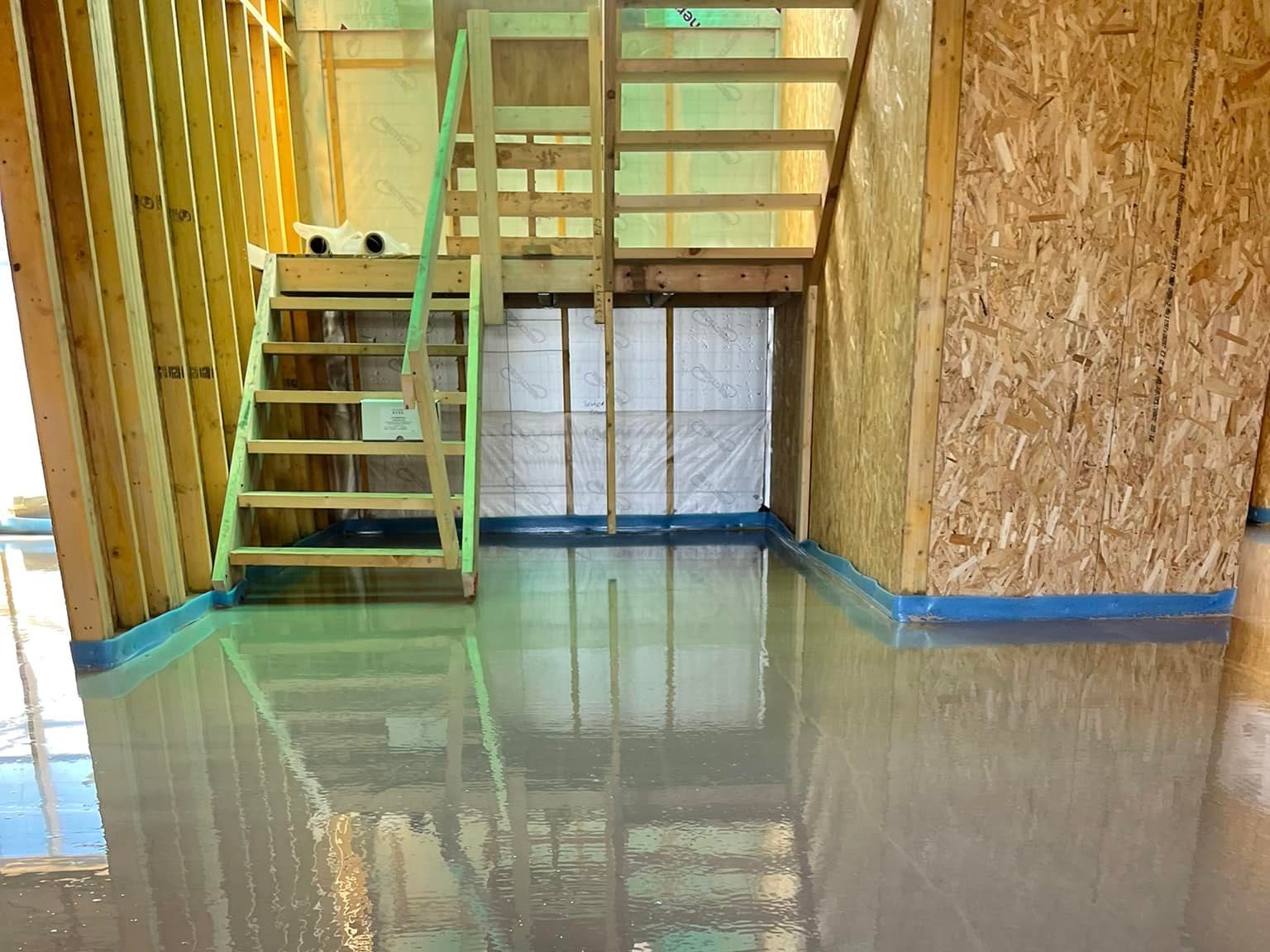 new build home by house builders A-Spencer Construction